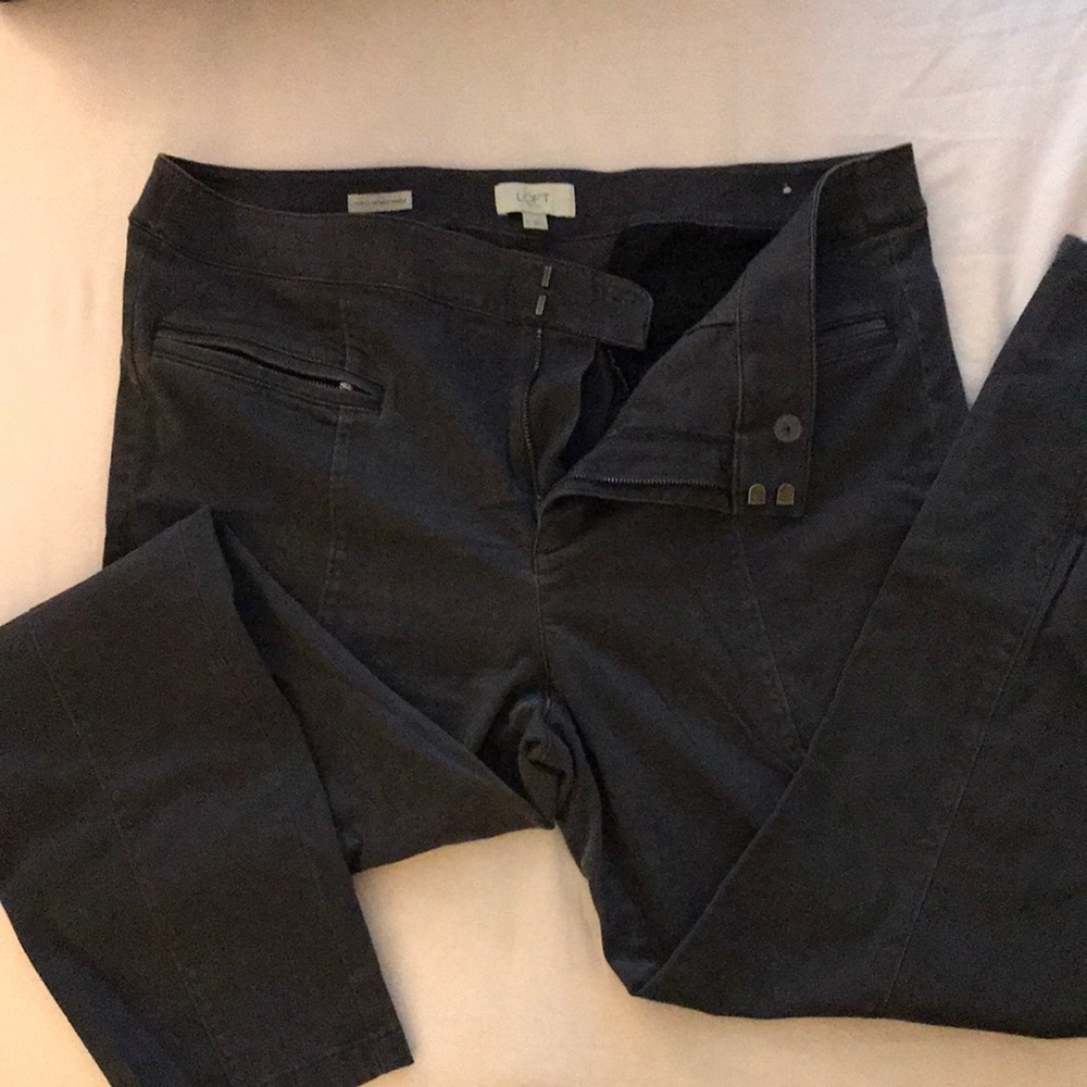 Loft skinny curvy ankle pants